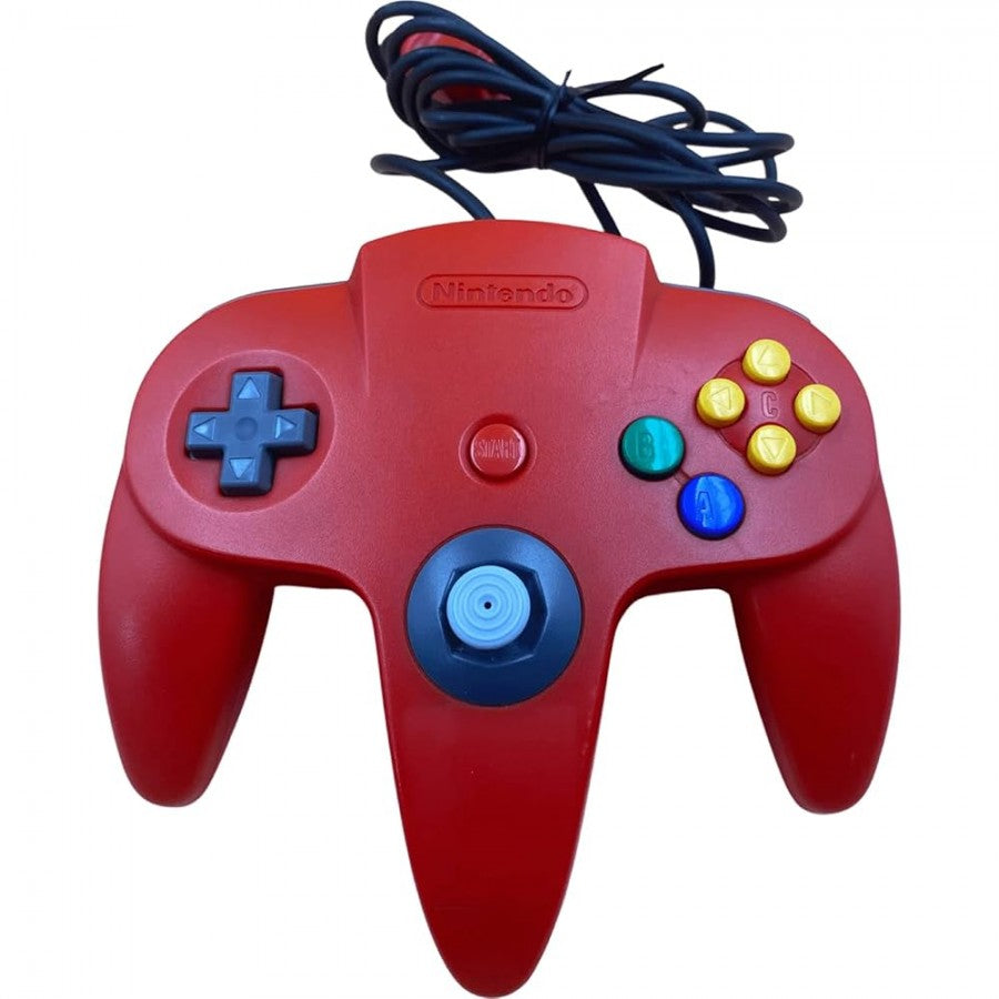 OEM N64 Controller [Red] – Nintendo 64 Accessory (N64)