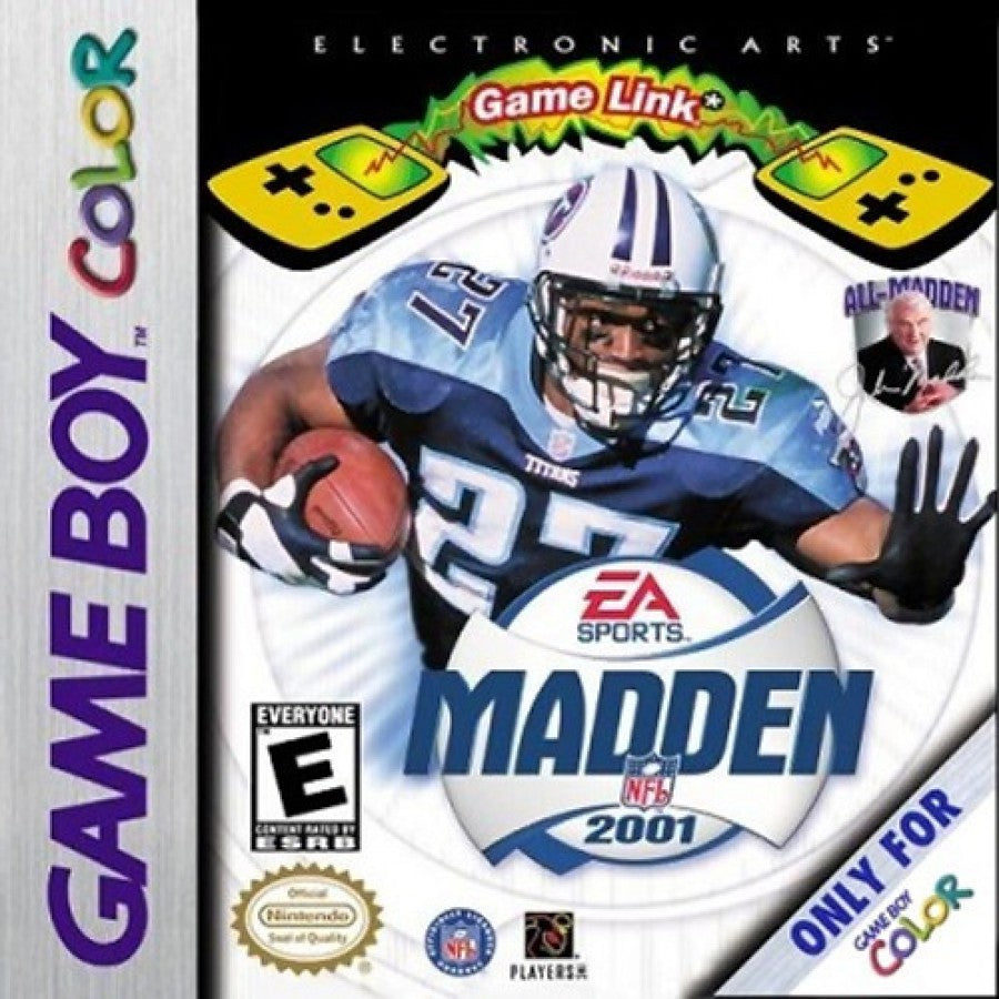 Madden NFL 2001 – Game Boy Color (GBC)