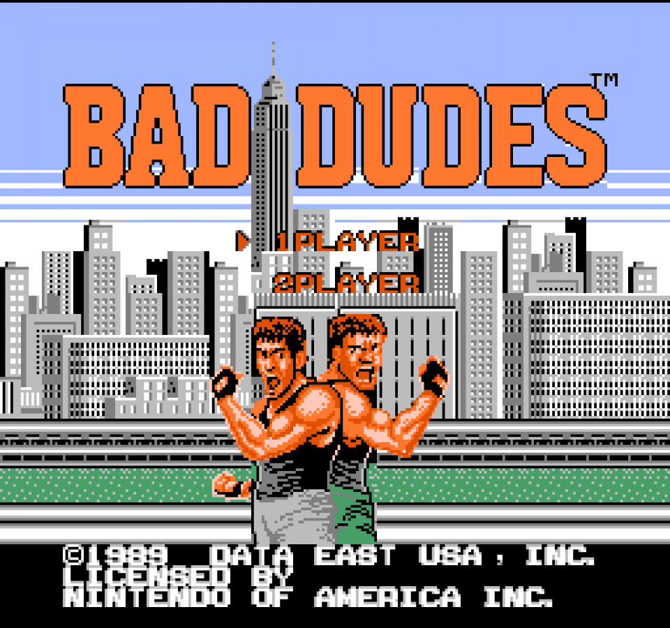 Bad Dudes – Nintendo Entertainment System (NES)