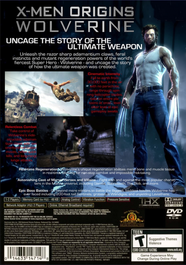 X-Men Origins: Wolverine – PlayStation 2 (PS2)