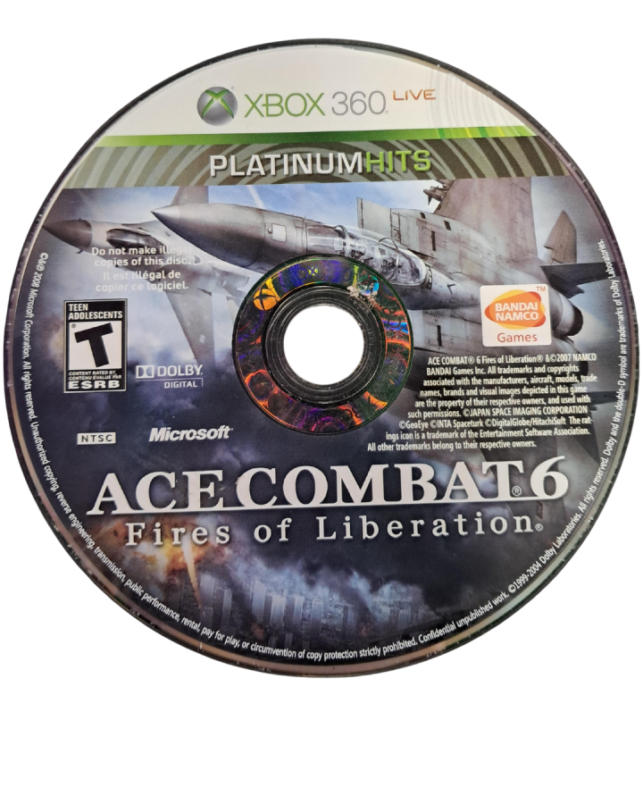 Ace Combat: 6 Fires of Liberation [Platinum Hits]  – Xbox 360 (X360)