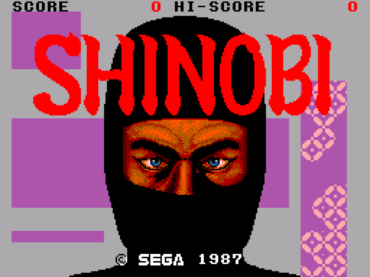Shinobi – Sega Master System (SMS)