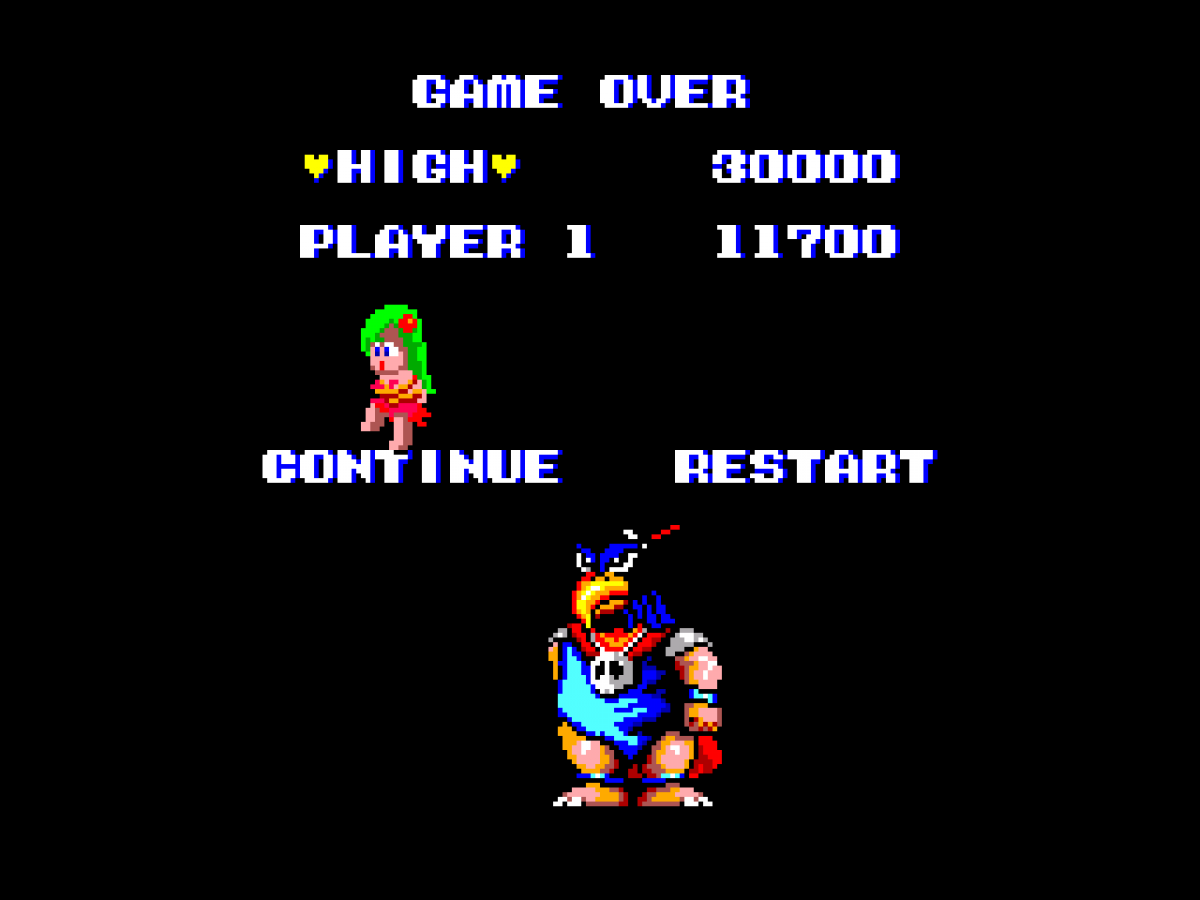 Wonder Boy – Sega Master System (SMS)