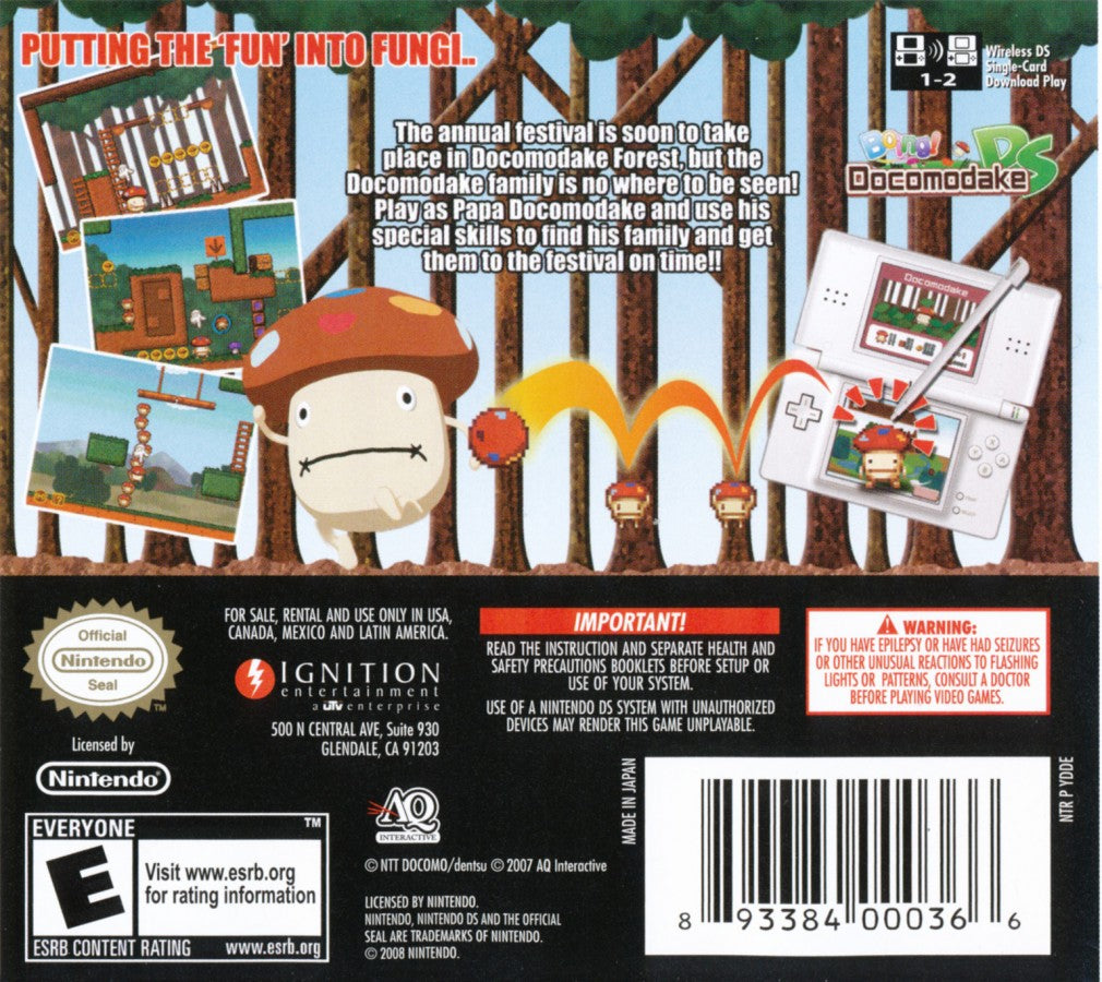 Boing! Docomodake DS – Nintendo DS (DS)