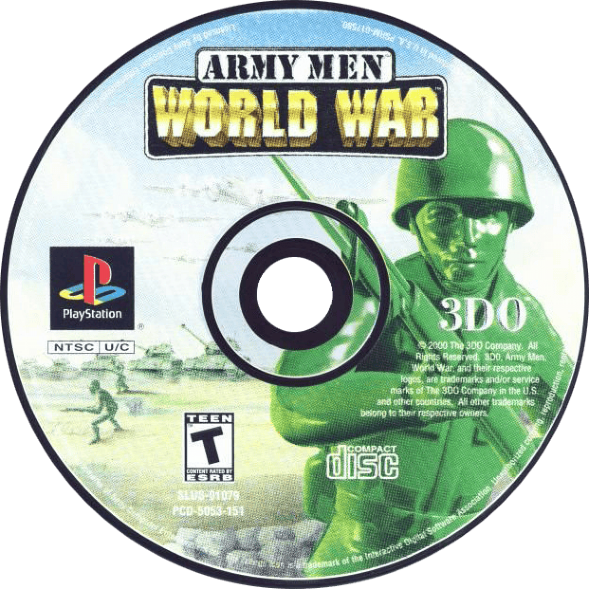 Army Men: World War – PlayStation 1 (PS1)