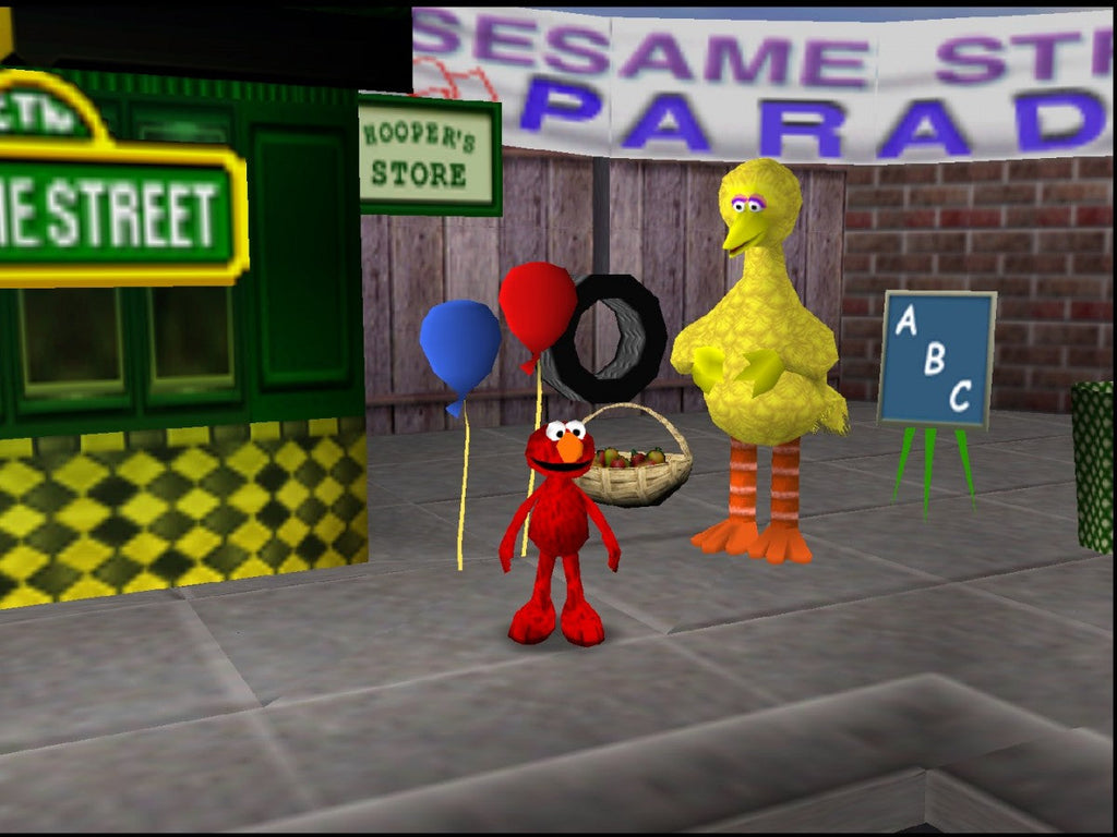 Elmo's Letter Adventure – Nintendo 64 (N64)