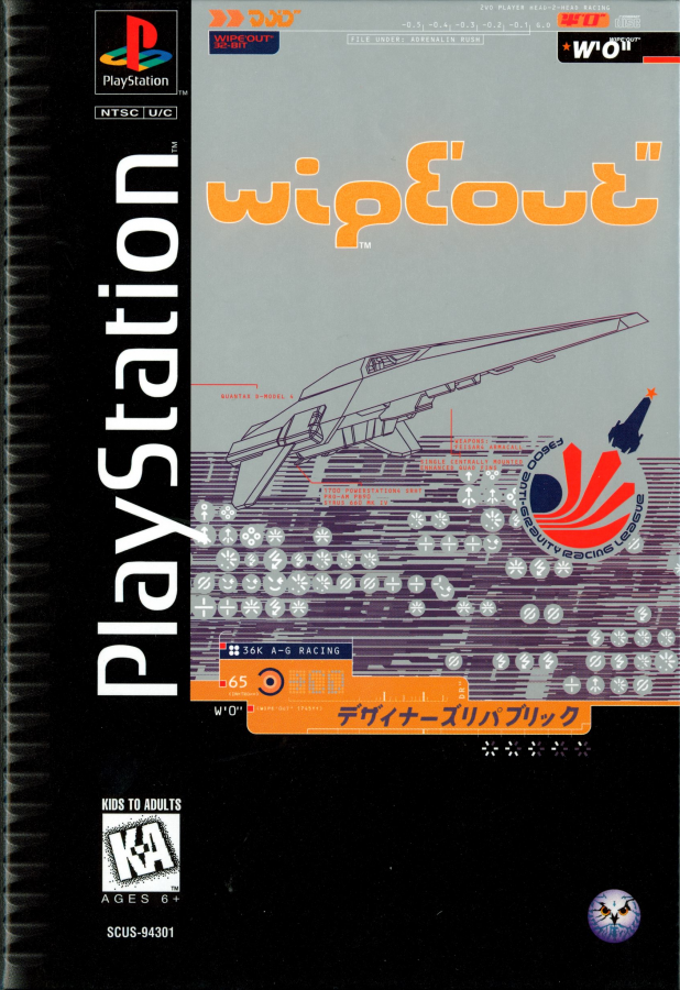 Wipeout [Long Box] – PlayStation 1 (PS1)