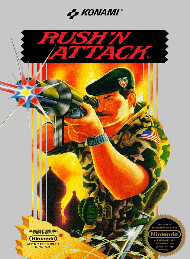 Rush'n Attack [CIB] – Nintendo Entertainment System (NES)