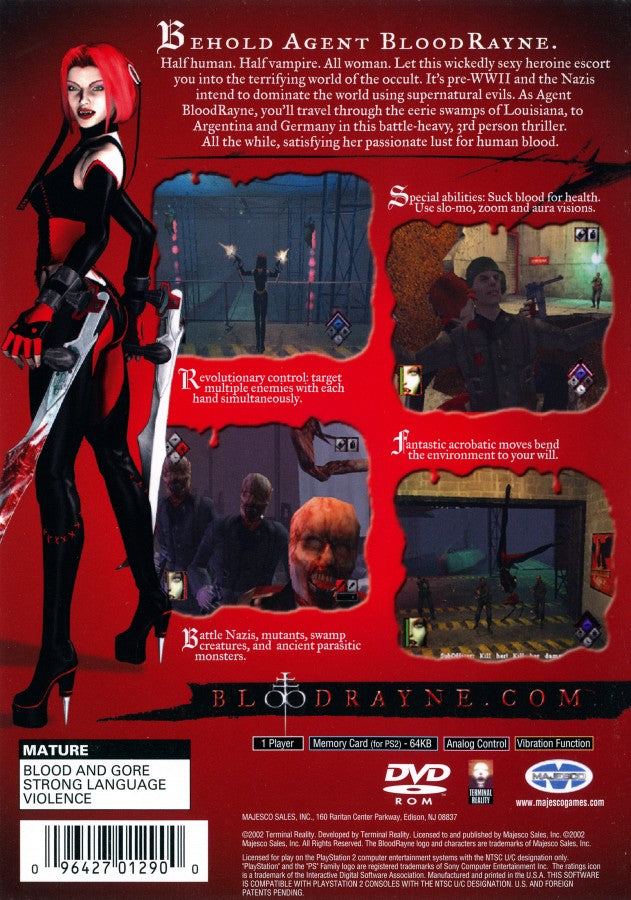 BloodRayne – PlayStation 2 (PS2)