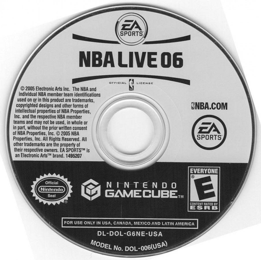 NBA Live 06 – GameCube (GC)