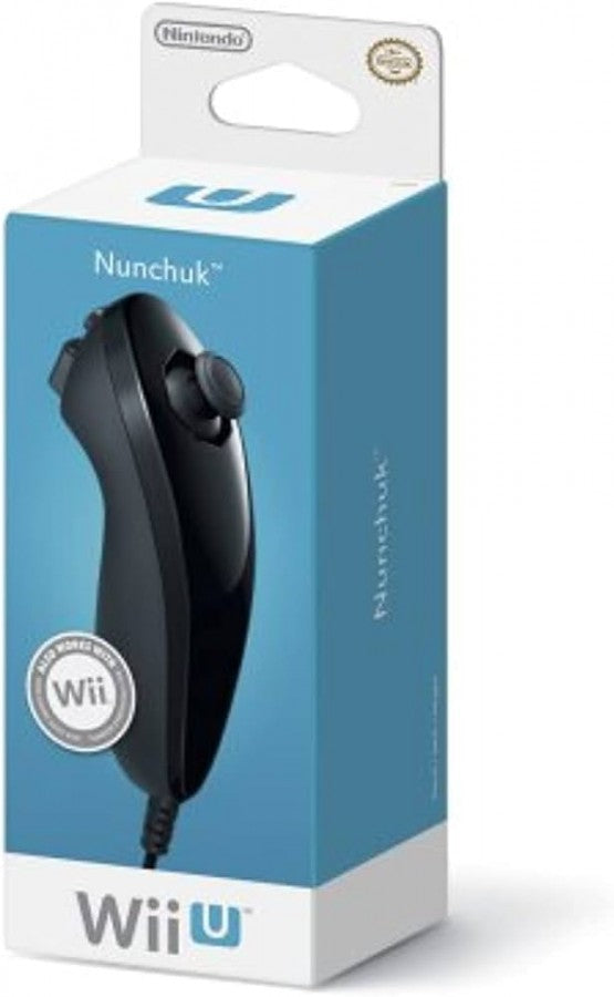 OEM Wii U Nunchuk [Black][CIB] — Nintendo Wii U Accessory (Wii)