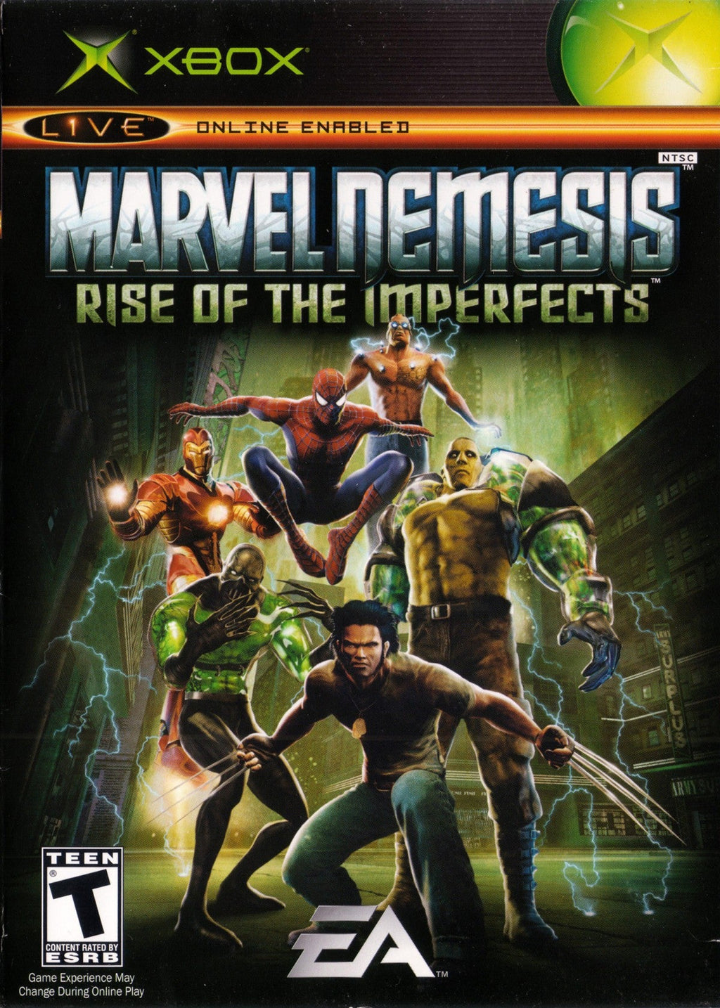 Marvel Nemesis: Rise of the Imperfects – Xbox (XBOX)
