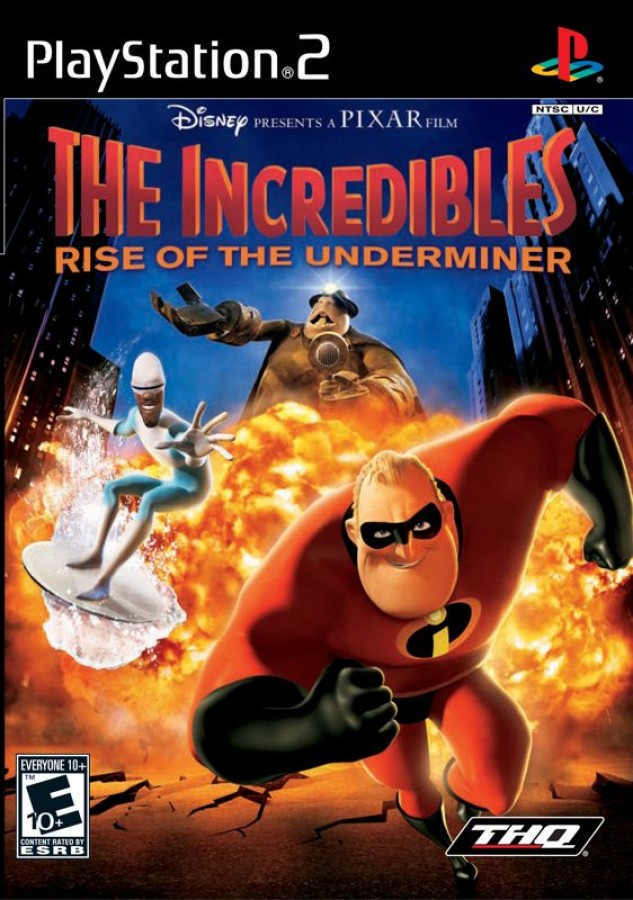 Disney Pixar The Incredibles: Rise of the Underminer – PlayStation 2 (PS2)