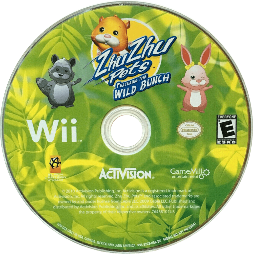 Zhu Zhu Pets 2: Featuring The Wild Bunch – Nintendo Wii (Wii)