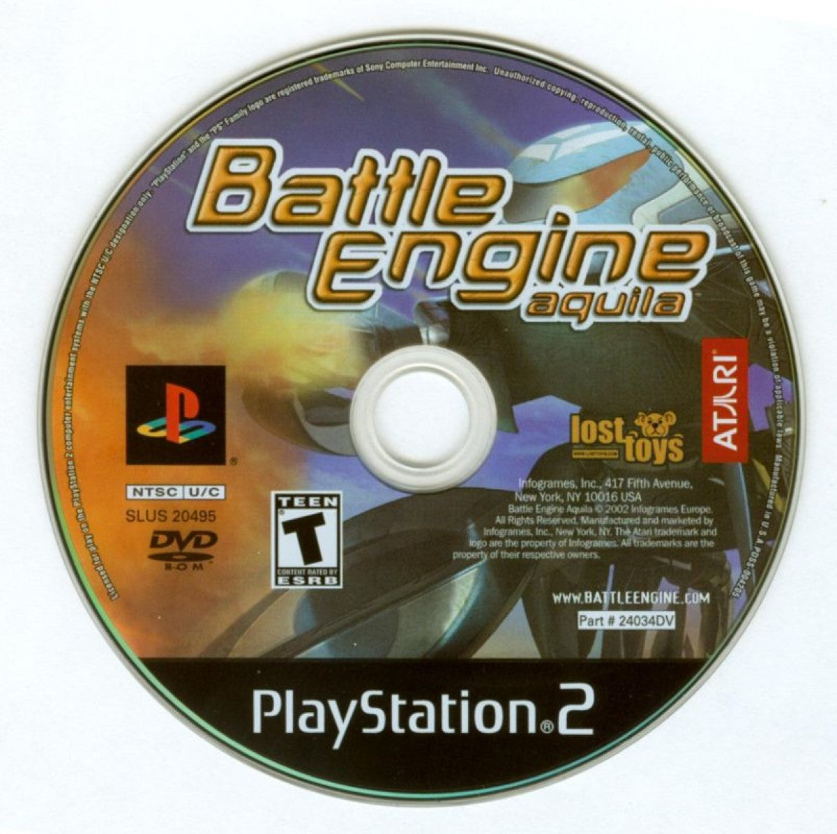 Battle Engine Aquila – PlayStation 2 (PS2)