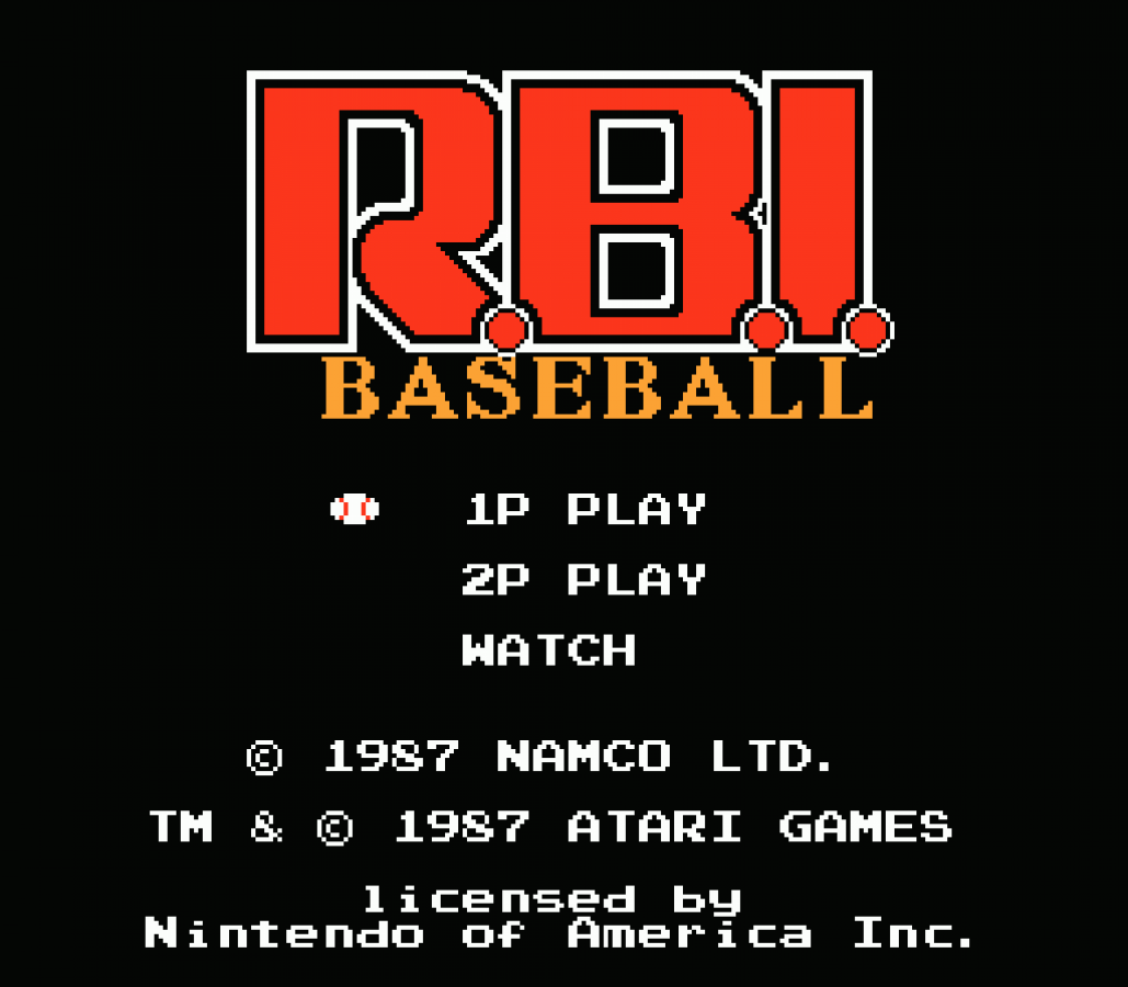 RBI Baseball – Nintendo Entertainment System (NES)