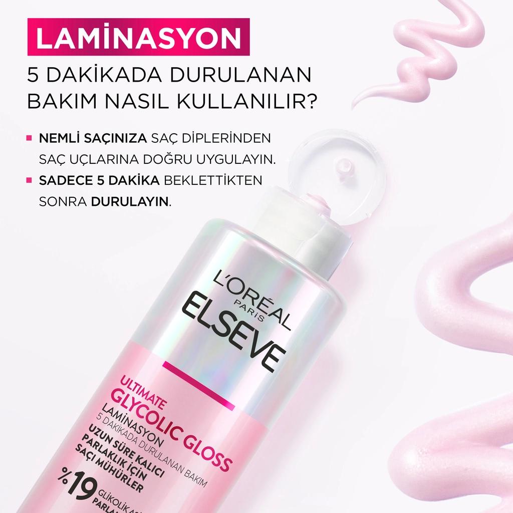 Elseve Glycolic Gloss Lamination Treatment 200 ml