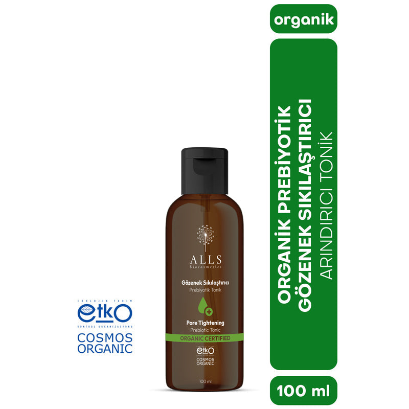 Alls Biocosmetics Organic Prebiotic Pore Tightening Toner 100 ml