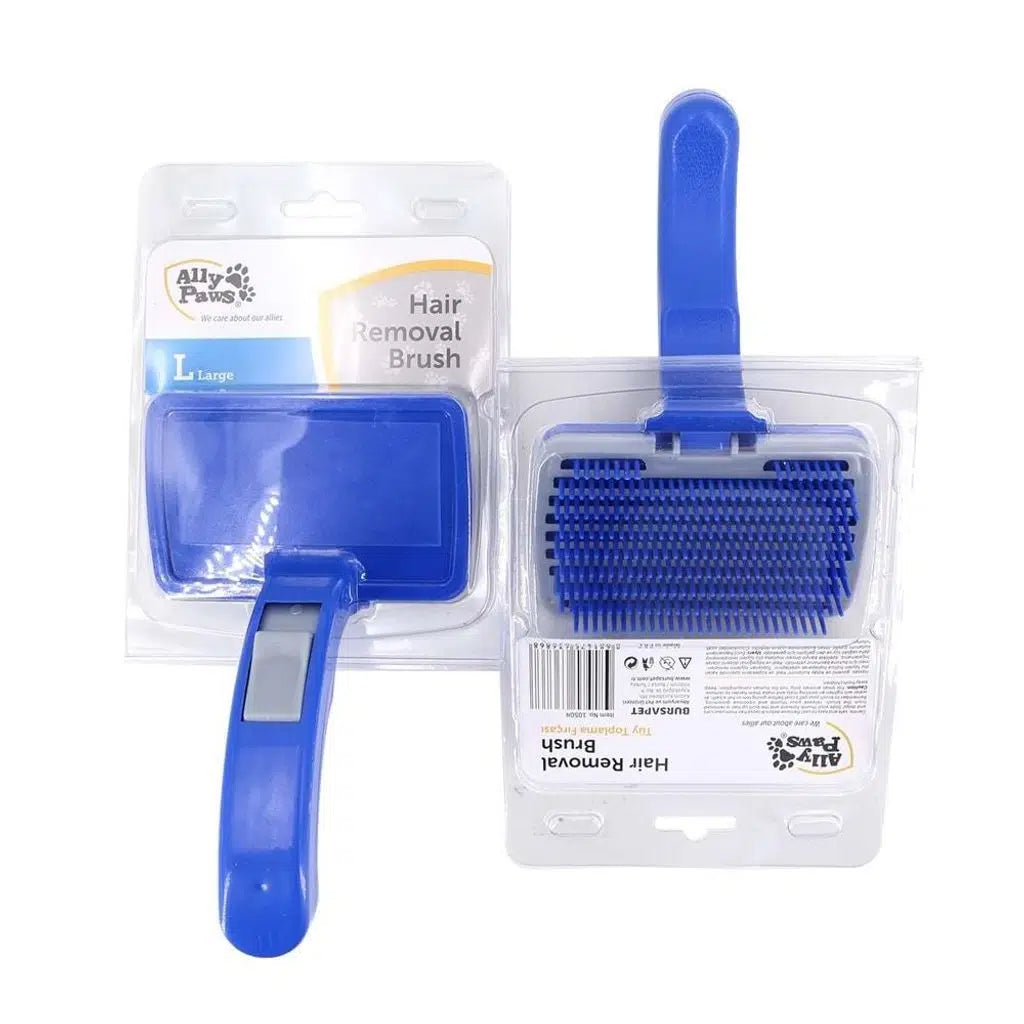 Ally Paws Self-Cleaning Slicker Brush for Large Pets