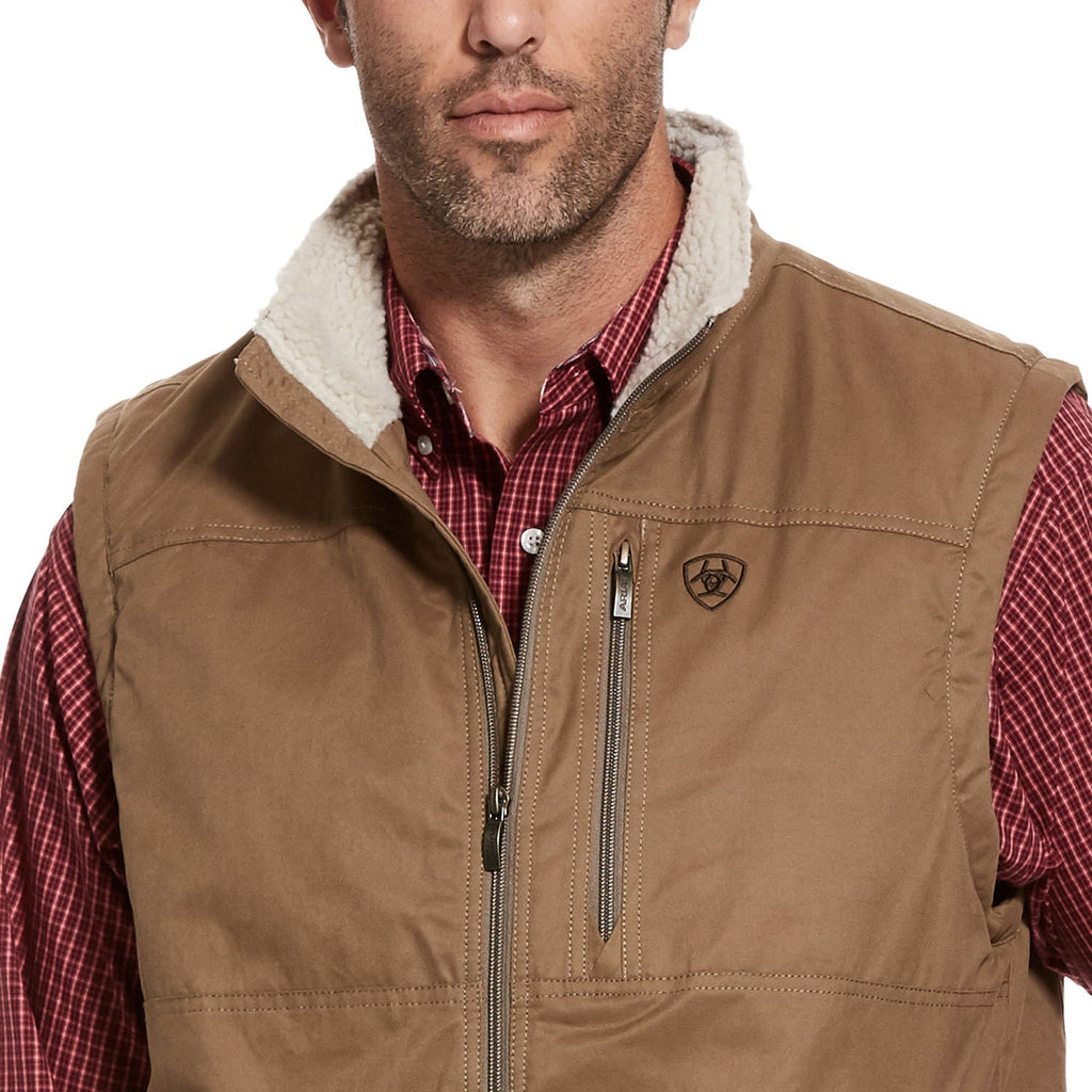 Ariat Men's Grizzly Canvas Insulated Vest