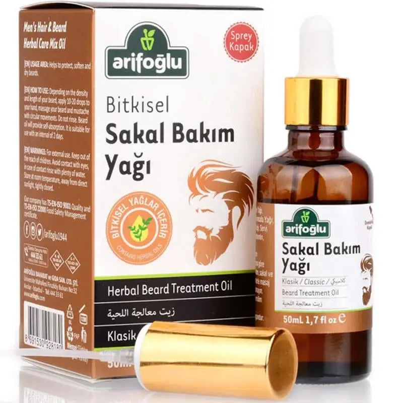 Arifoglu Beard Care Oil for Nourishing & Styling 50ml