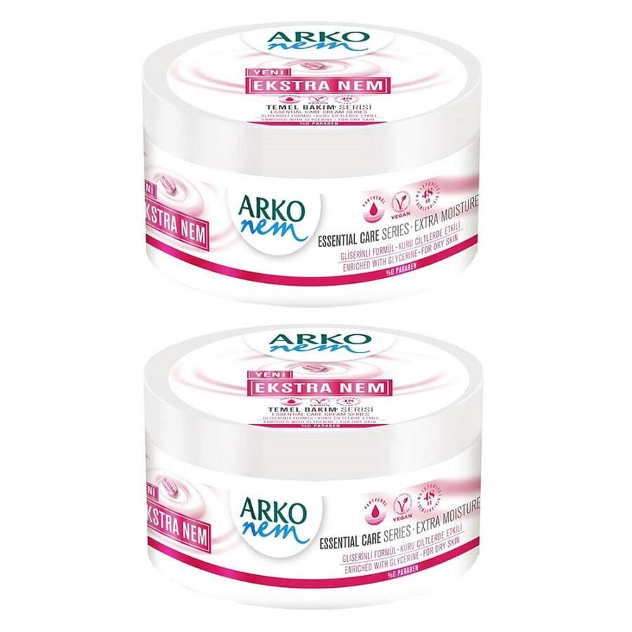 Arko Nem Extra Moisturizing Cream Duo Set 250 ml x 2