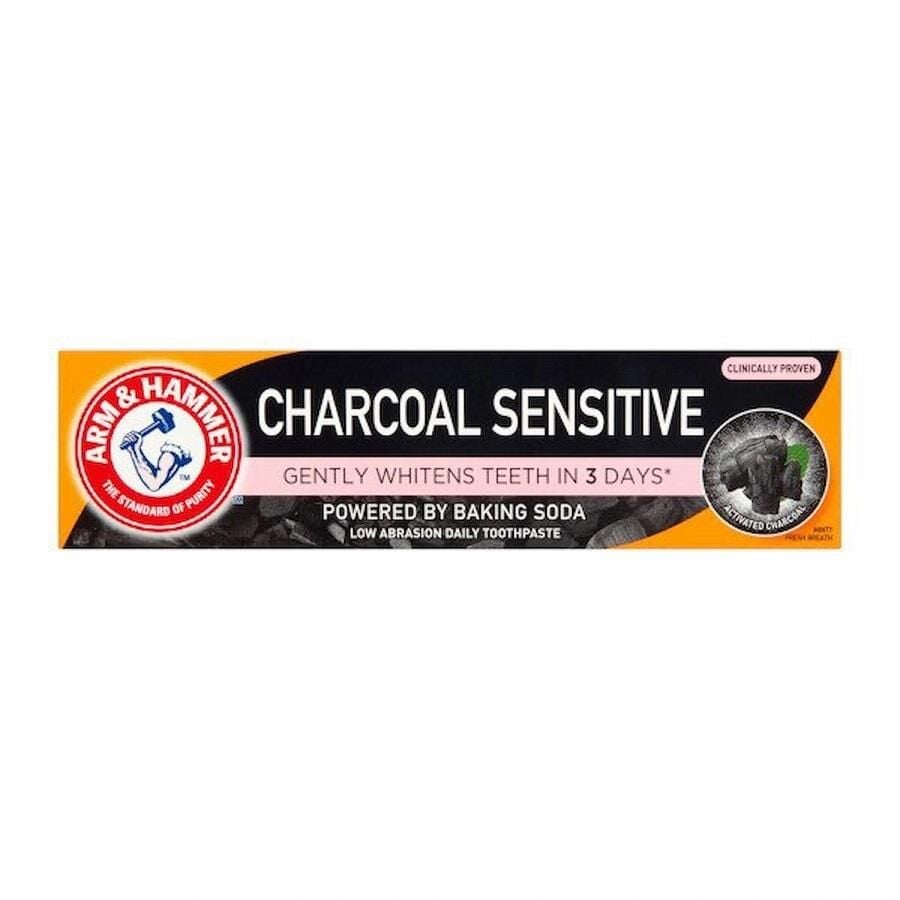 Arm & Hammer Charcoal Sensitive Toothpaste for Gentle Whitening 75ml