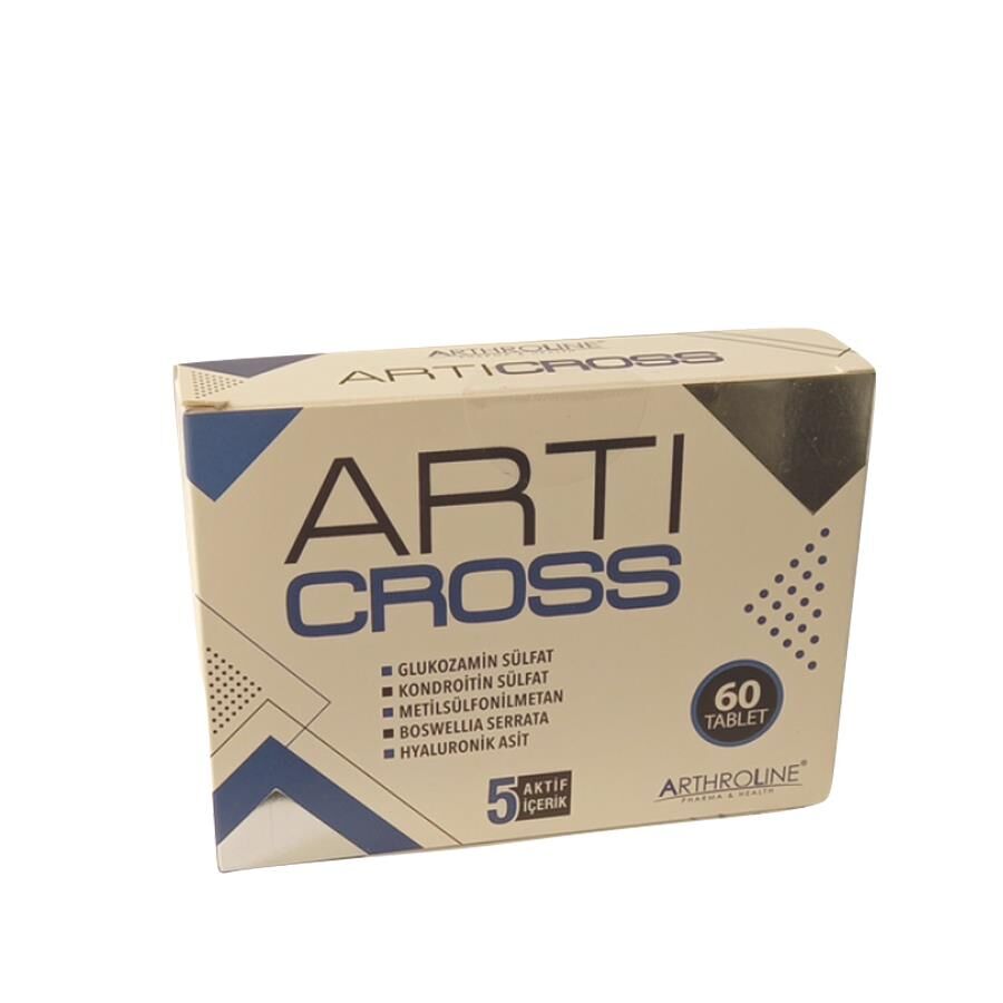 Arthroline Articross Glucosamine & Chondroitin Supplement 60 Tablets