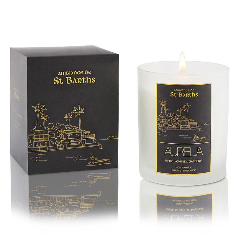 Aurelia Geneve Jasmine & Gardenia Scented Candle 180g