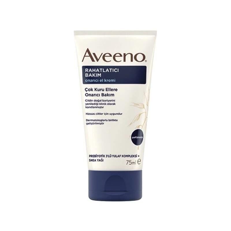Aveeno Skin Relief Restoring Hand Cream for Dry Skin 75ml