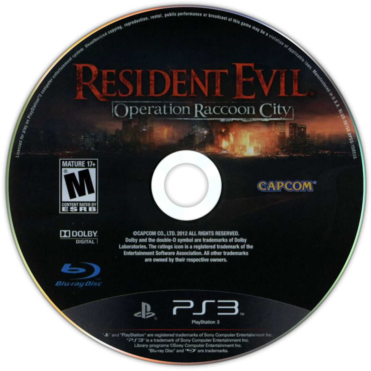Resident Evil: Operation Raccoon City – PlayStation 3 (PS3)