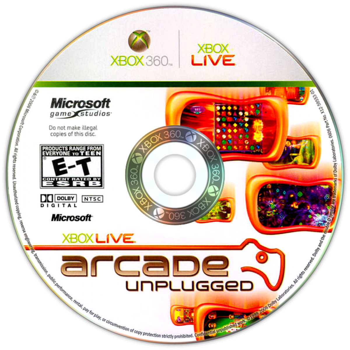 Xbox Live Arcade Unplugged: Volume 1 – Xbox 360 (X360)