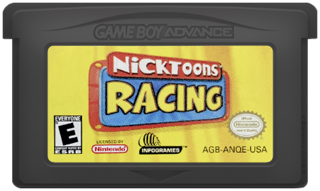 Nicktoons Racing – Game Boy Advance (GBA)
