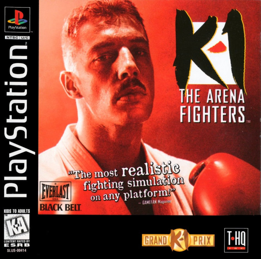 K-1 the Arena Fighters – PlayStation 1 (PS1)