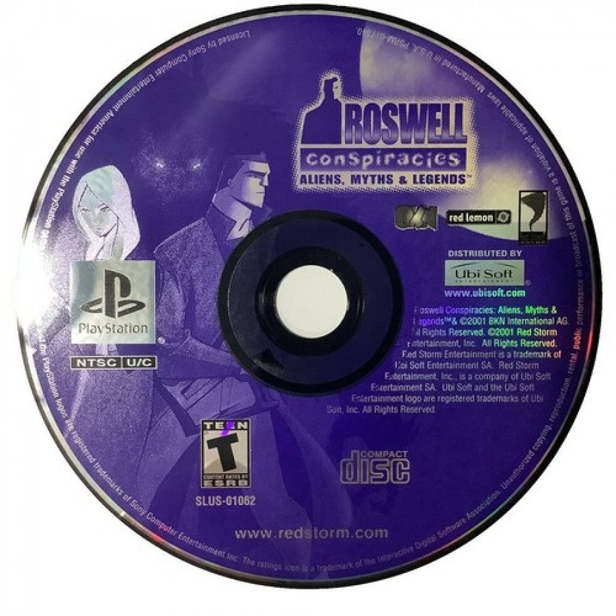Roswell Conspiracies – PlayStation 1 (PS1)