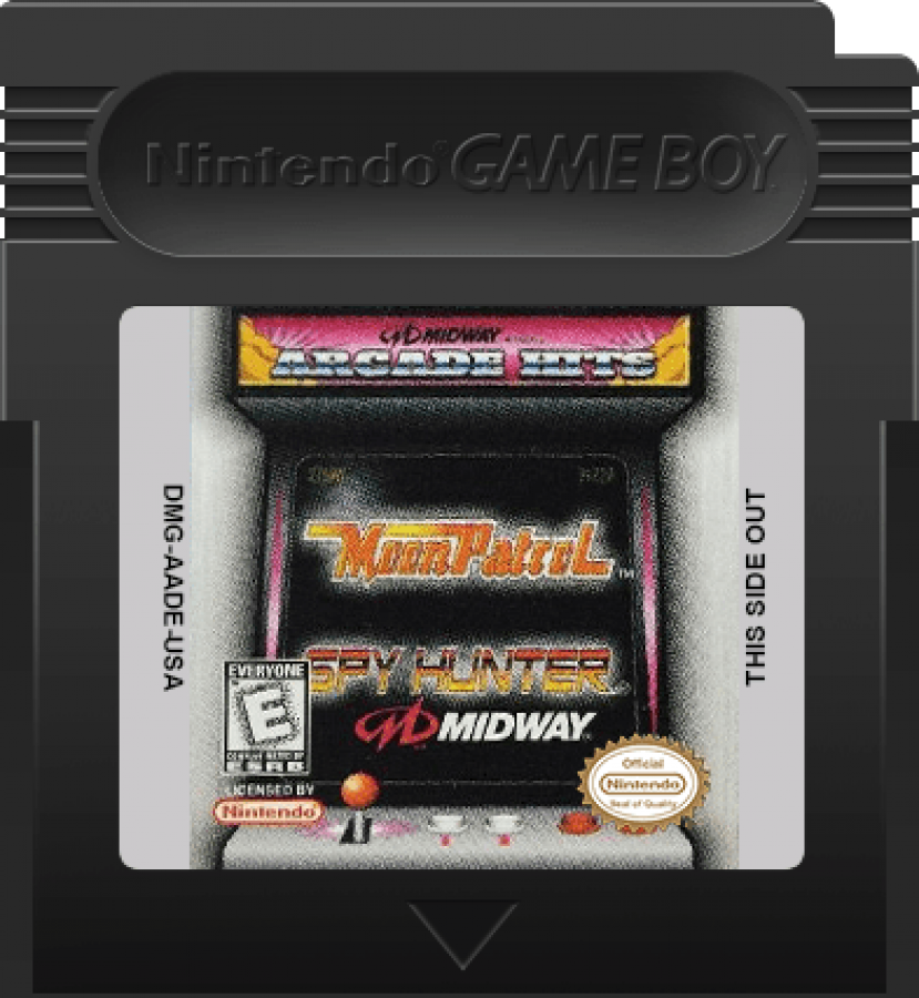 Arcade Hits: Moon Patrol and Spy Hunter – Game Boy Color (GBC)