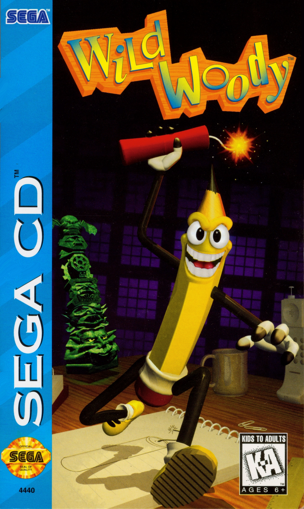 Wild Woody – Sega CD (SCD)
