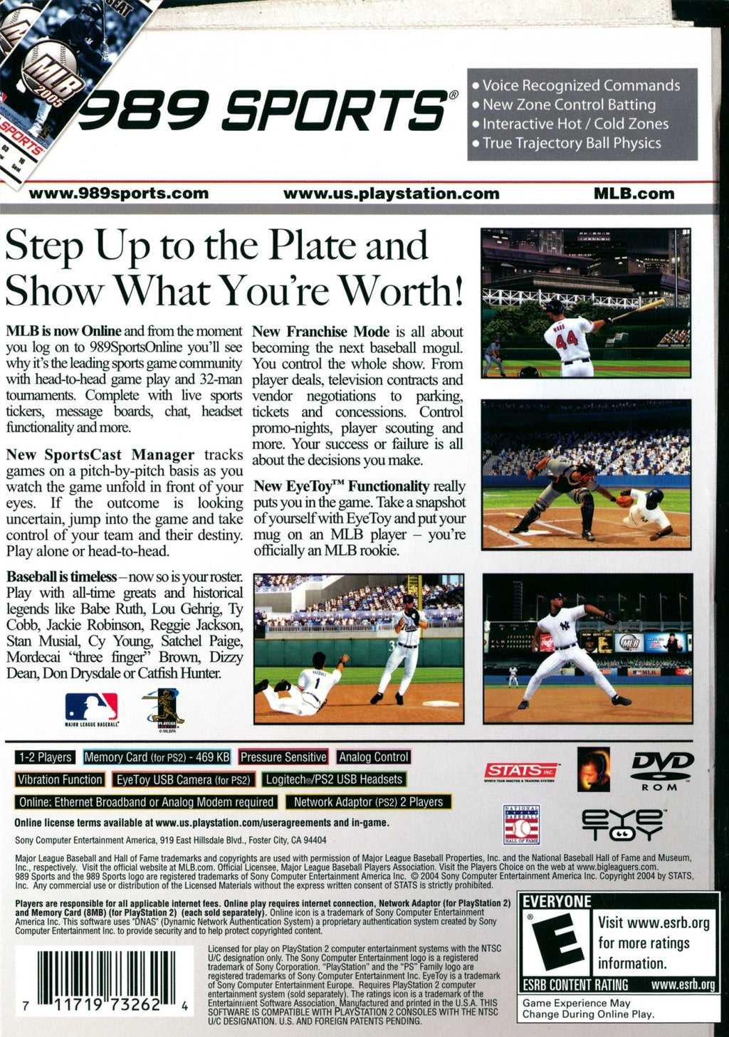 MLB 2005 – PlayStation 2 (PS2)