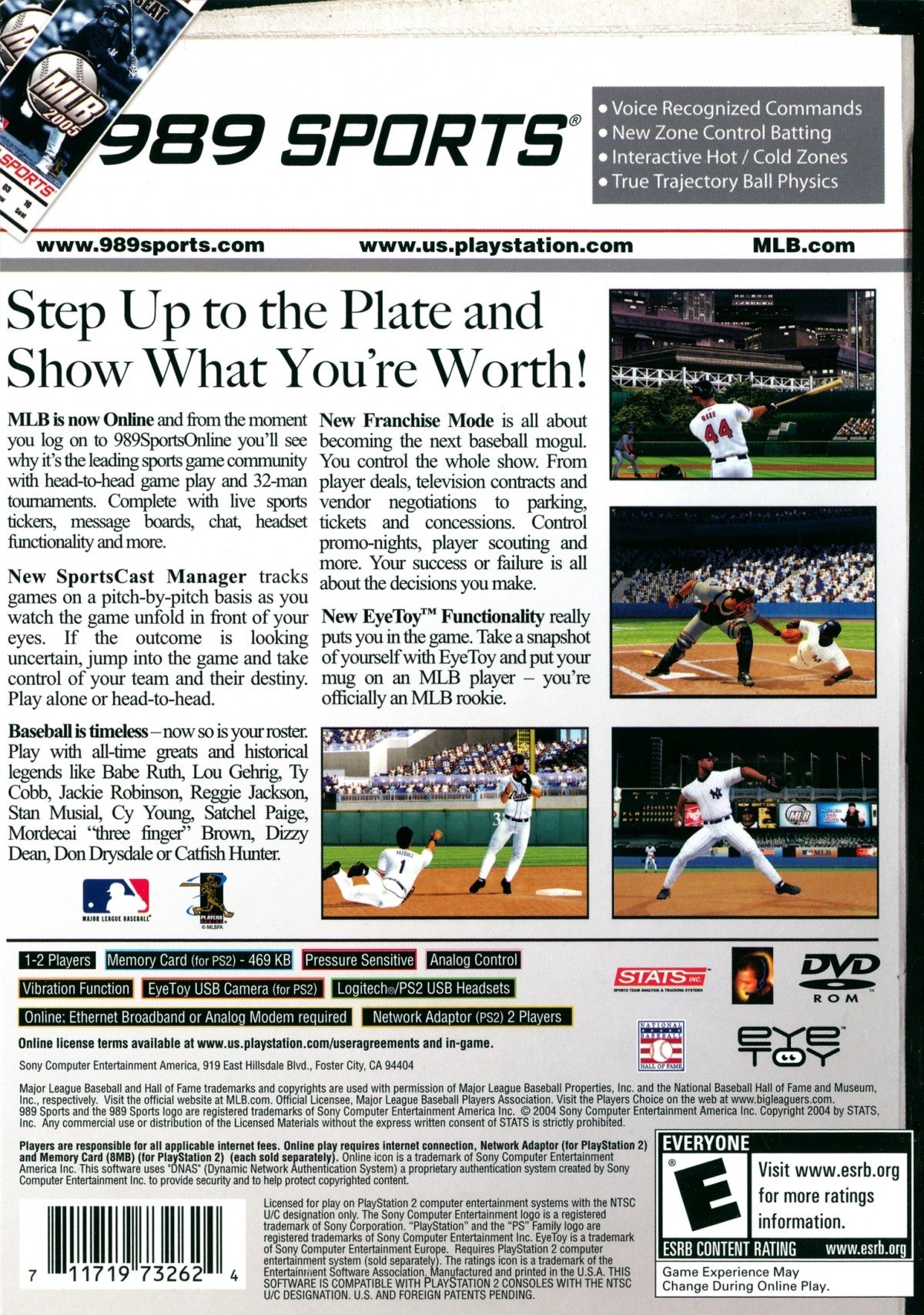 MLB 2005 – PlayStation 2 (PS2)