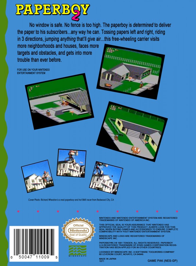 Paperboy 2 – Nintendo Entertainment System (NES)