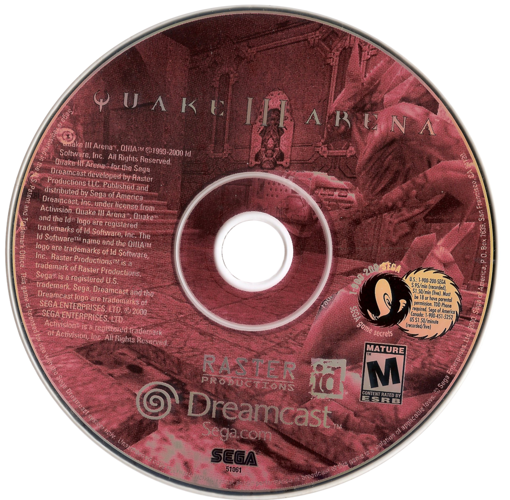 Quake III Arena – Sega Dreamcast (DC)