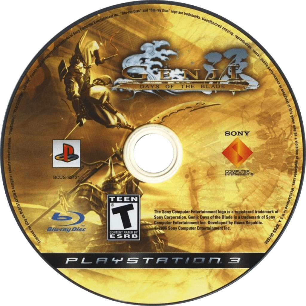 Genji: Days of the Blade — PlayStation 3 (PS3)