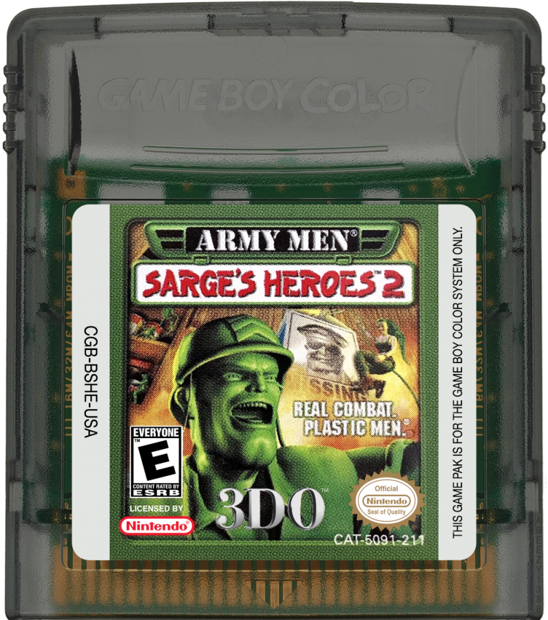 Army Men: Sarge's Heroes 2 – Game Boy Color (GBC)