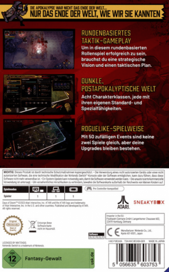 Days of Doom – Nintendo Switch (NS)