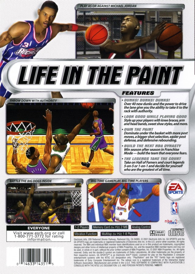 NBA Live 2002 – PlayStation 2 (PS2)