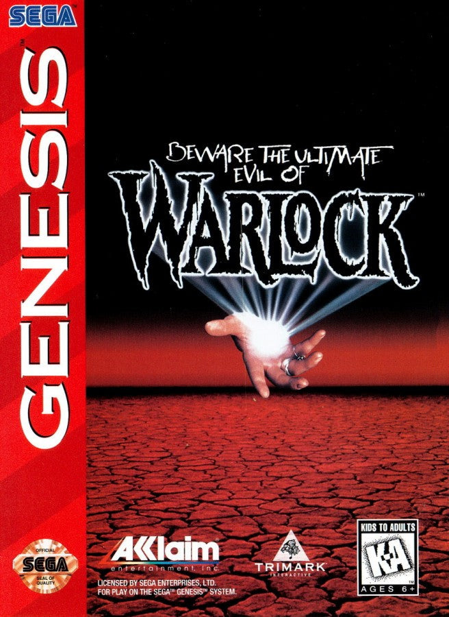 Warlock – Sega Genesis (GEN)