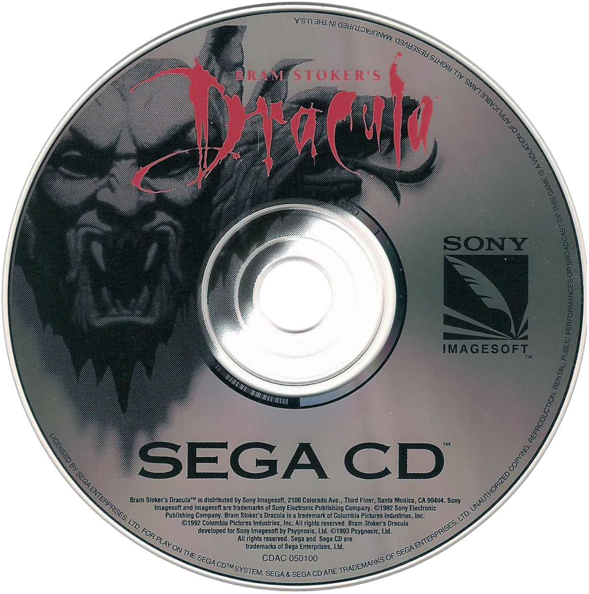 Bram Stoker's Dracula – Sega CD (SCD)