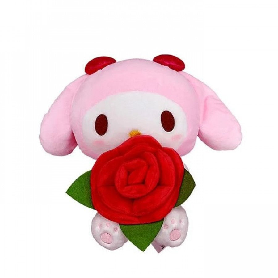 My Melody Heart & Rose 12" Plush