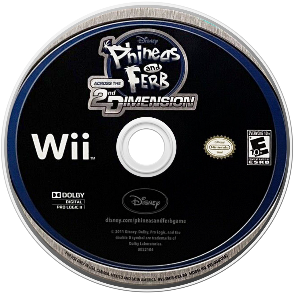 Phineas and Ferb: Across the Second Dimension – Nintendo Wii (Wii)