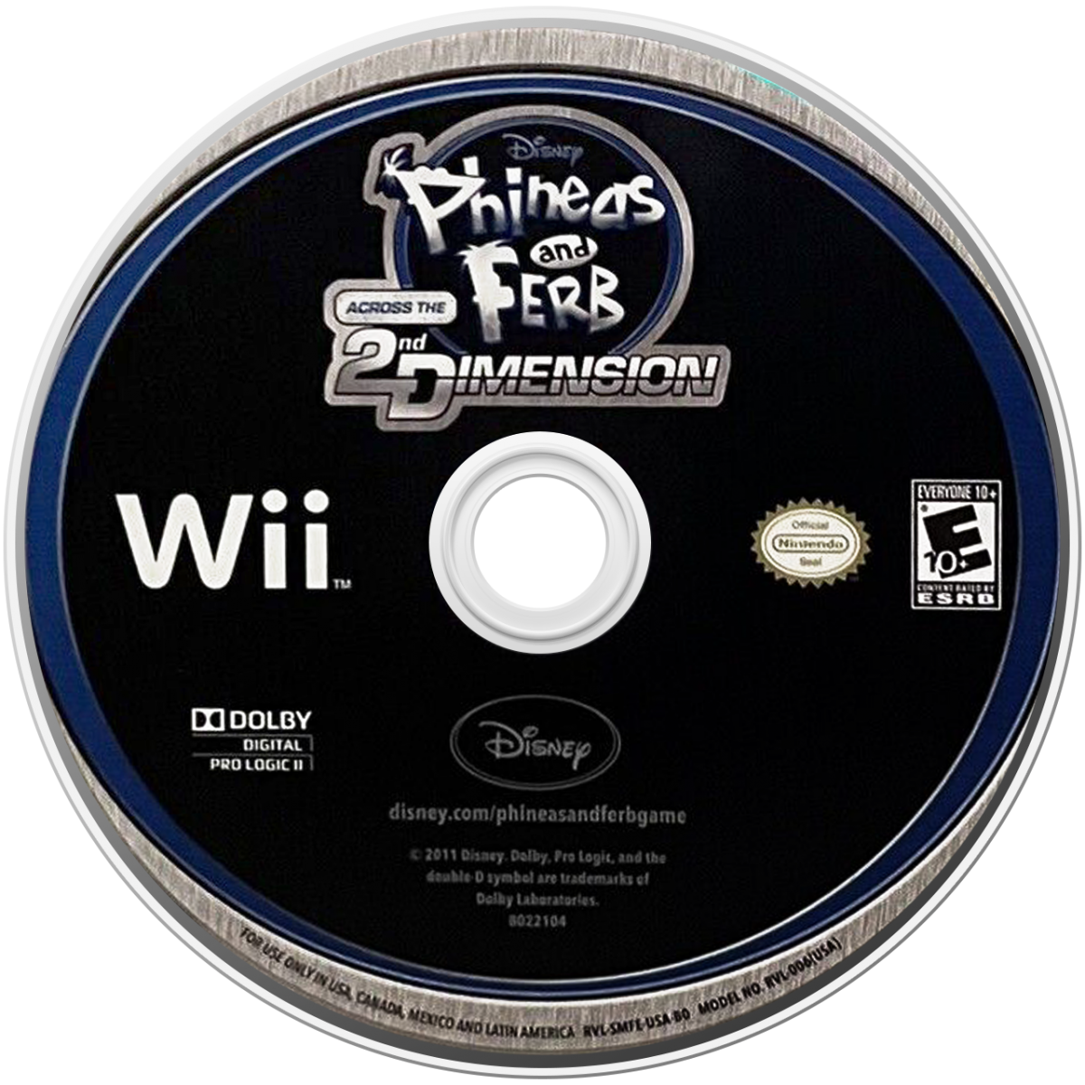 Phineas and Ferb: Across the Second Dimension – Nintendo Wii (Wii)